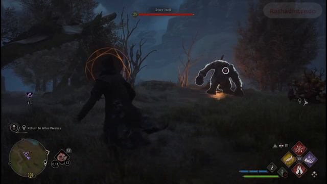 Lets try to beat trolls using plants only - Hogwarts Legacy смотреть онлайн