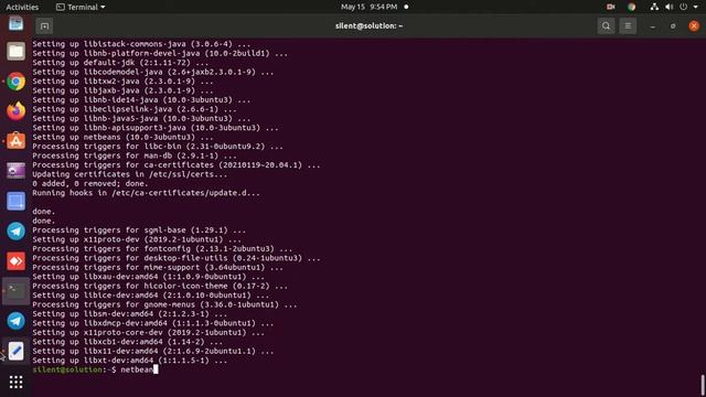 install netbeans in ubuntu 20 04 using terminal смотреть онлайн