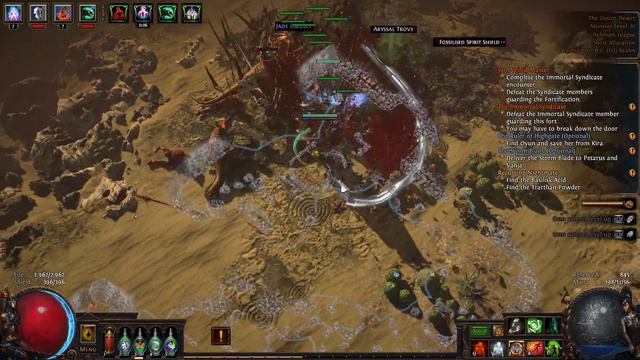 The Unusual MaW Plays Path of Exile Delirium Necromancer Leveling Episode 33 смотреть онлайн