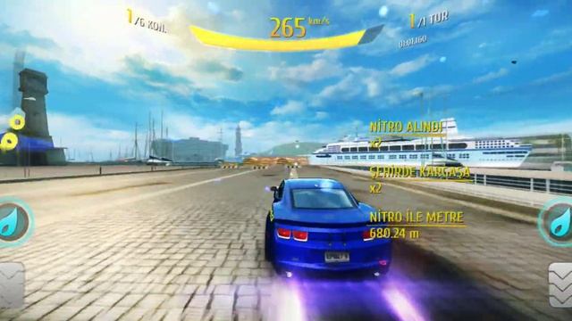 Asphalt 8 Airborne, Barselona Klasik, Chevrolet Camaro GS, Araba Oyunları, Araba Yarışları, Gamelof смотреть онлайн