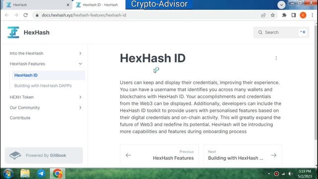 HEXHASH: wallets and blockchains with HexHash ID смотреть онлайн
