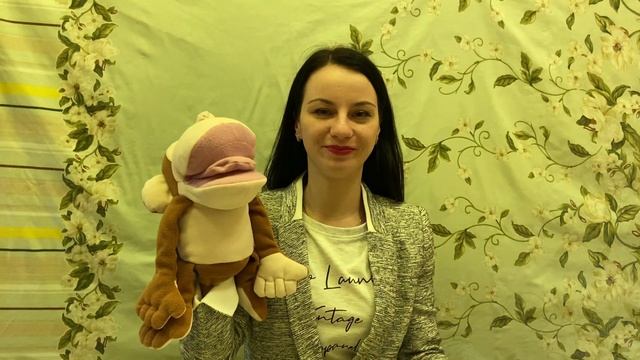 учитель-логопед Некрасова А.И. - Артикуляционная гимнастика "Прогулка обезьянки" смотреть онлайн