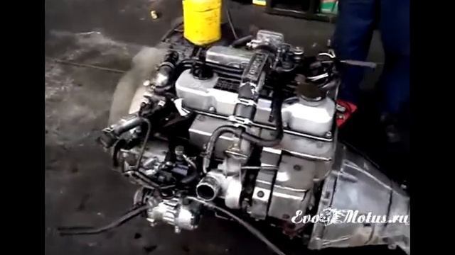 тест двигателя TD27T смотреть онлайн