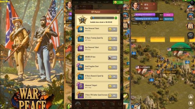[GAMEPLAY] War and Peace: Civil War Clash | Mobile Game смотреть онлайн