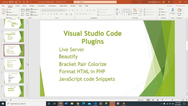 Lec 2: Installation of sublime text, vs code and their plugins смотреть онлайн