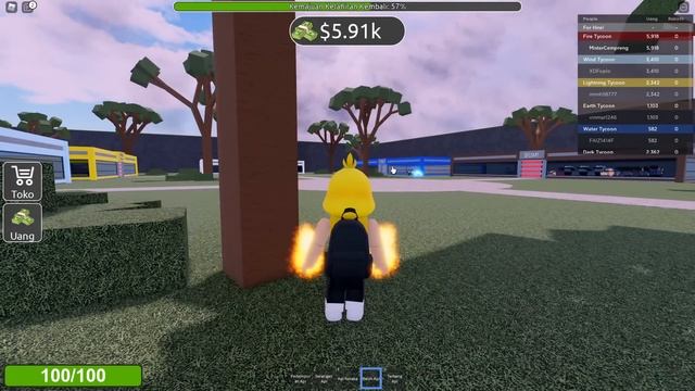 Air vs Api! - Roblox Elemental Battle Tycoon смотреть онлайн