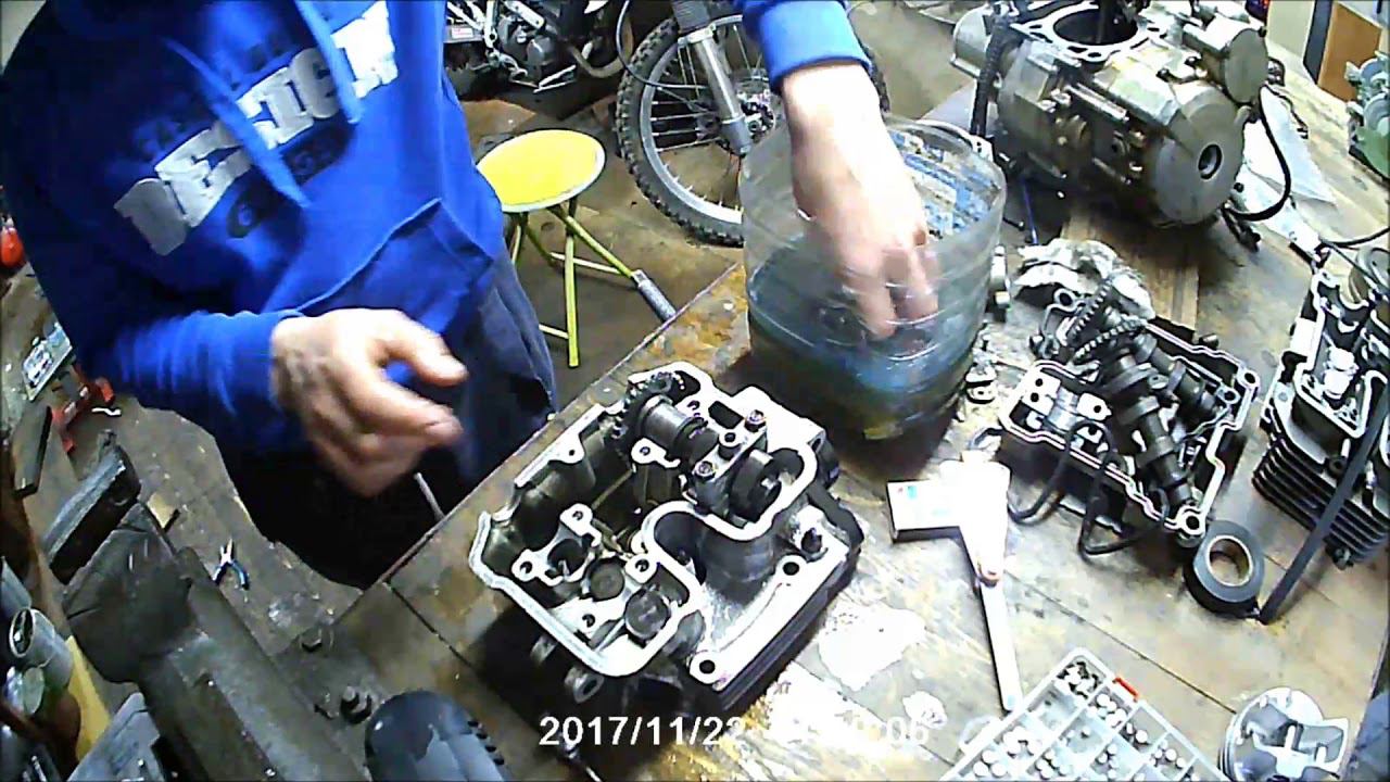Провальная попытка отрегулировать клапана на Honda XL250 Degree (AX-1) смотреть онлайн
