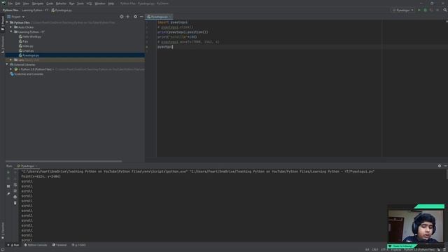 How to control your mouse using Python - Learning Python [Tutorial] - #5 смотреть онлайн