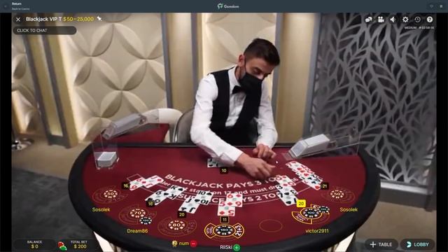 A ONCE IN A LIFETIME BLACKJACK HAND! смотреть онлайн
