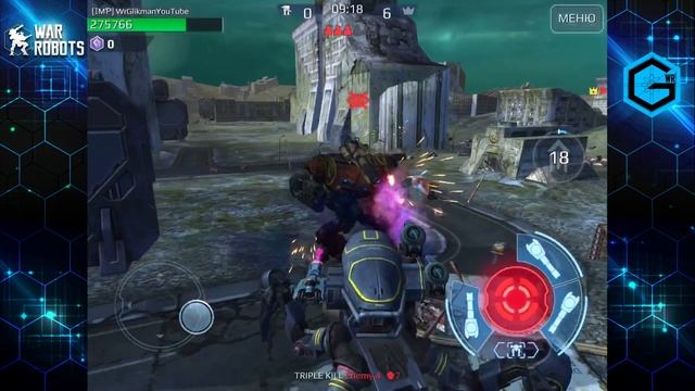 War Robots. Invader. 2 Gust and Storm. Паучелло попрыганто. смотреть онлайн