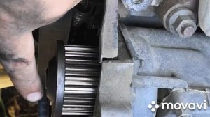 замена помпы на двиготели 3s-fe.