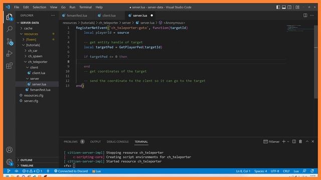 FiveM Lua Scripting Network Events (Zero to Hero Episode 4) смотреть онлайн