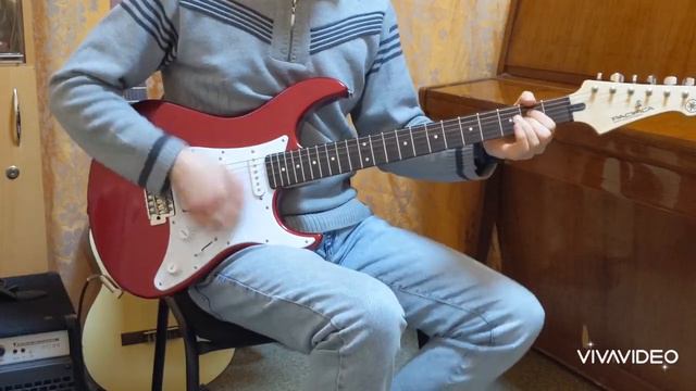 test guitar - Yamaha Pacifica 012 смотреть онлайн