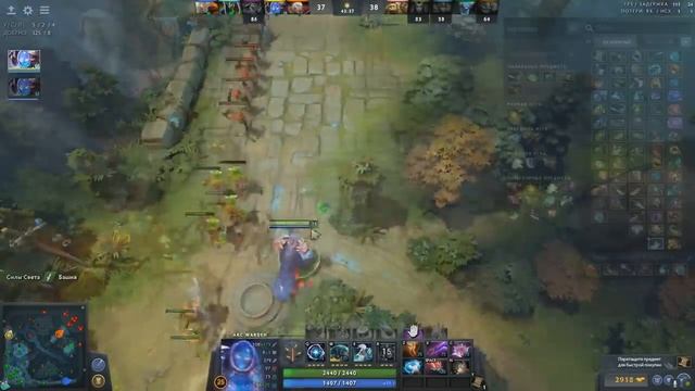 Эта победа - 8 ЧУДО СВЕТА! Нереальный КАМБЭК на Арк Вардене 7.22 в Доте 2 смотреть онлайн