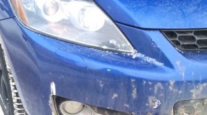 Mazda cx-7. Стук цепи при запуске нахолодную