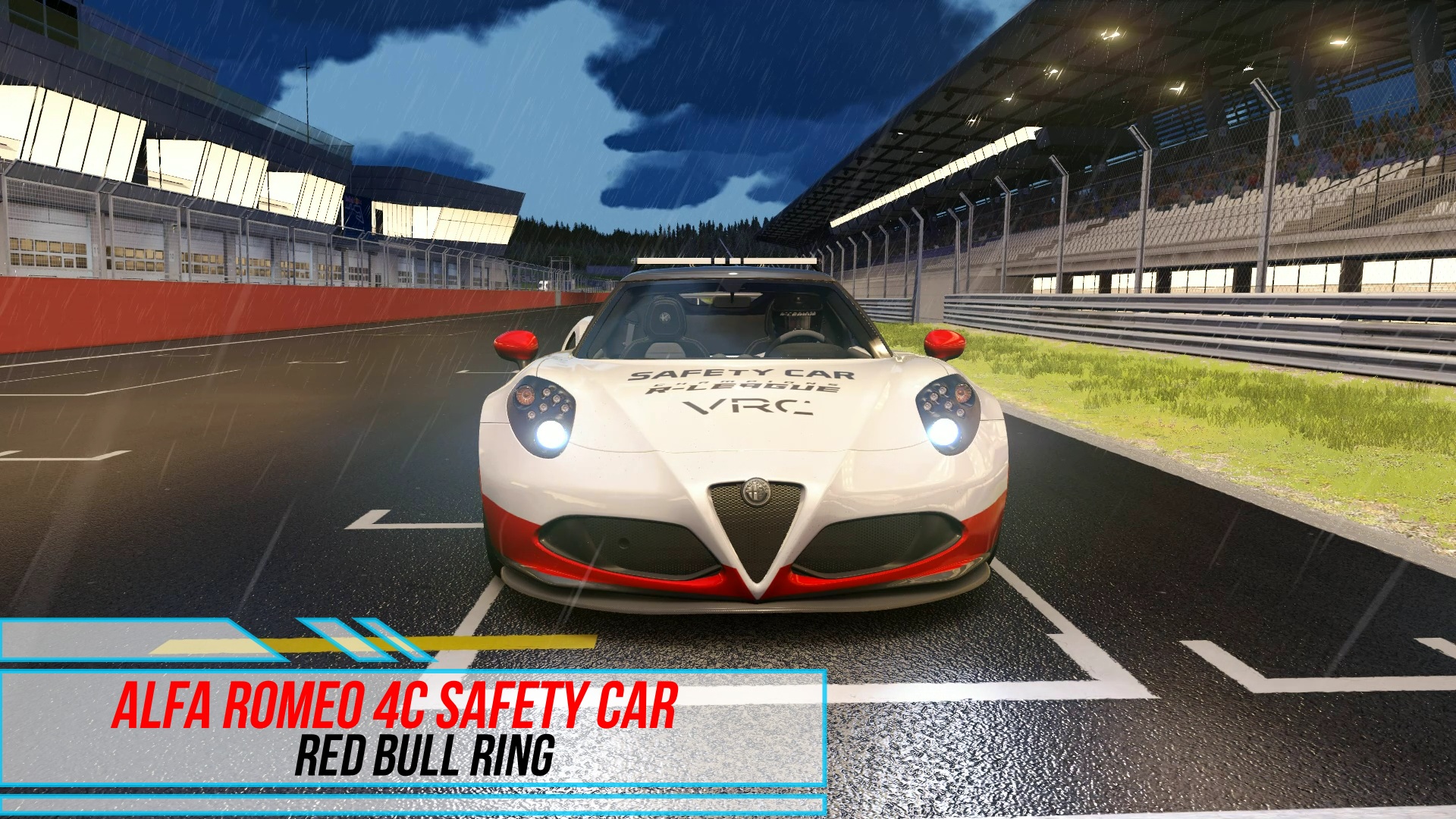 Alfa Romeo 4C Safety Car - Red Bull Ring / Assetto Corsa. смотреть онлайн