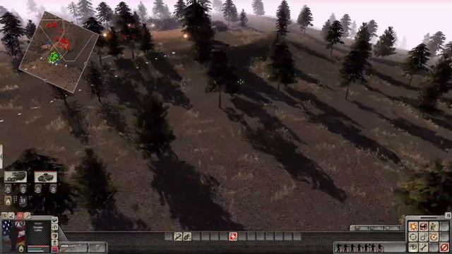 US Rangers Charge HILL 400 BUNKERS! - Men of War: CoD WWII Mod Battle Simulator смотреть онлайн