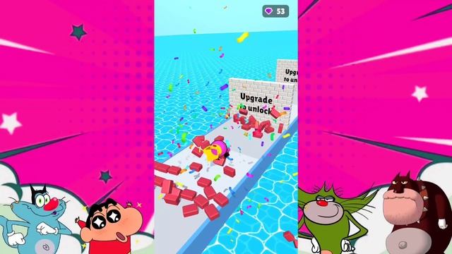 Poppy Run 3d, Pixel Rush, Merge Animals 3d, Punchy Race, Balloon Crusher, All games with Oggy Jack смотреть онлайн