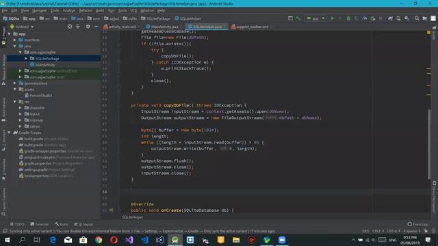 Code for Iraq: Android Tutorials - SQLite Part1 смотреть онлайн