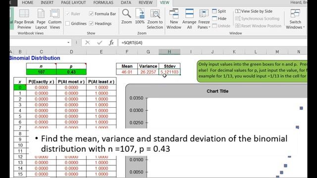 Binomial Distribution Problems with Excel смотреть онлайн