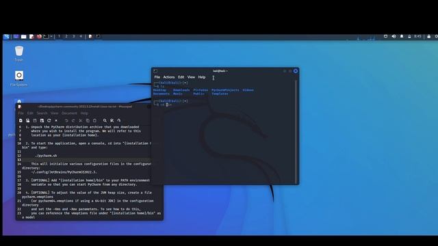 How to install Pycharm on Kali Linux смотреть онлайн