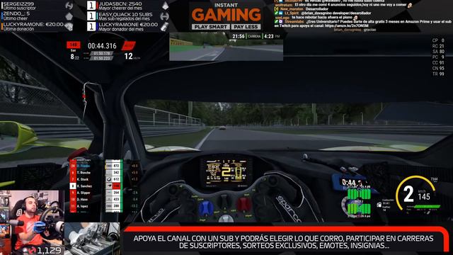 La primera carrera oficial de Assetto Corsa Competizione, íntegra смотреть онлайн