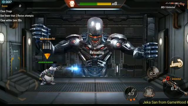 Level 7-3. Big Fuzz. Прохождение игры Contra Returns на Android смотреть онлайн