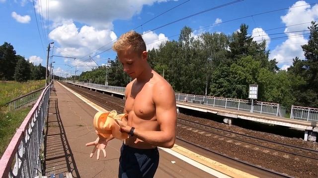 Велотрип по Московской области/нападение пираньи! смотреть онлайн
