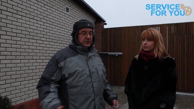 Распашные ворота от "Сервис для Вас" отзыв клиента смотреть онлайн