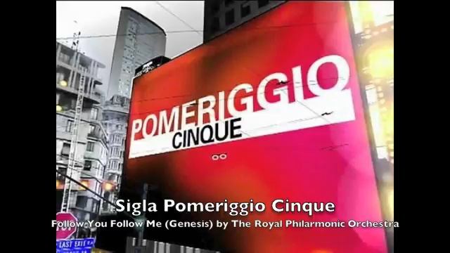 Sigla Pomeriggio Cinque - Follow you Follow me (Genesis) by The Royal Philharmonic Orchestra смотреть онлайн