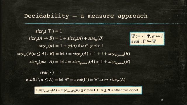 [POPL'23] Recursive Subtyping for All смотреть онлайн