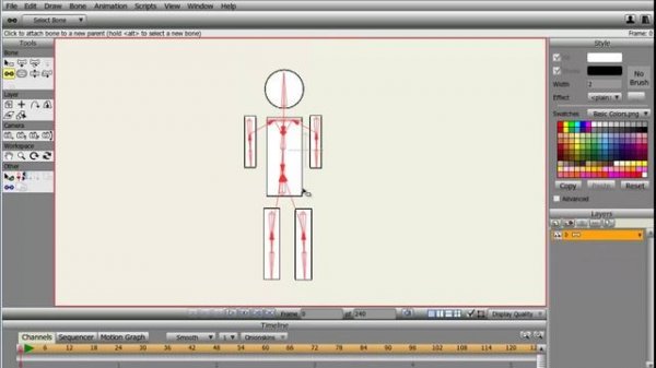Anime Studio Pro 9 - 014 - Мастер-класс по созданию персонажа 2/3