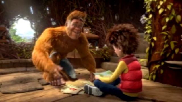 Адам и папа бигфут летают