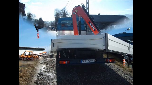 Żuraw HDS BEFARD zainstalowany na Renault Mascott смотреть онлайн