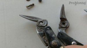 почему ножницы по металлу начинают жевать и что с этим делать.