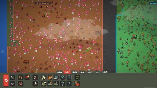 Would FIRE Benders Or WATER Benders Win? - Worldbox смотреть онлайн