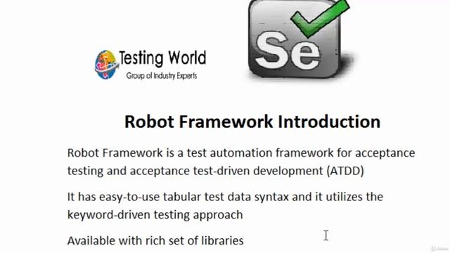 Android Application Automation using Robot Framework - learn Software Testing смотреть онлайн