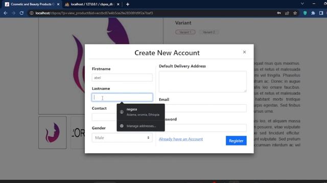 Online Shop Cosmetic and Beauty Products in PHP My SQL with Free Source code смотреть онлайн