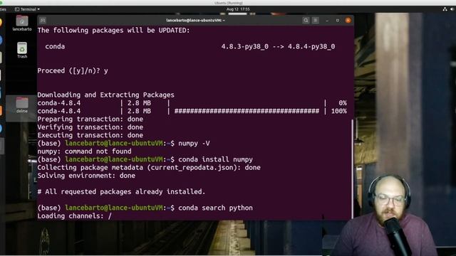 Python Environment Setup - Ubuntu - Downgrading to Python 3.7.7 смотреть онлайн