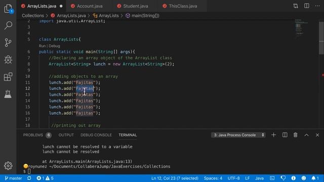 ArrayList in Java смотреть онлайн