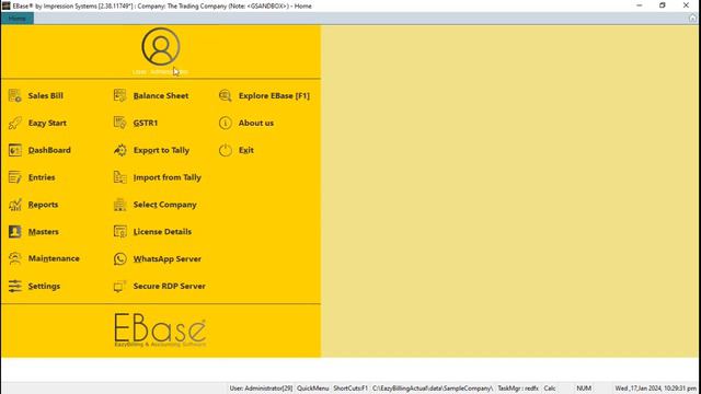 Theme Color Setting | Billing & Accounting Software 2024-2025 EBase Billing Software India EBASE смотреть онлайн