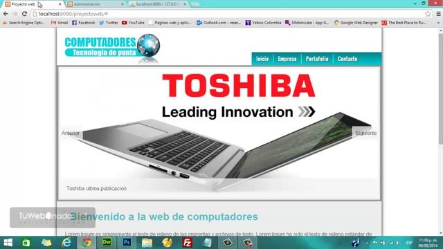 Capitulo 31- Página web desde cero en PHP con Dreamweaver, Photoshop, XAMPP, CSS y jQuery смотреть онлайн