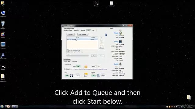 AVI ReComp - How To Embed Subtitles To Videos