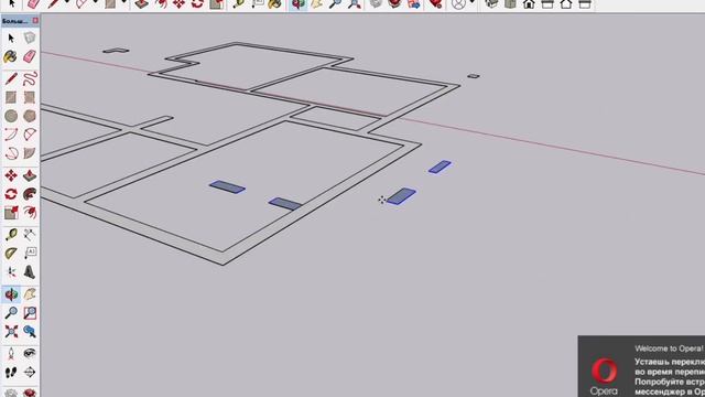 создание 3D модели 2-х этажного дома смотреть онлайн