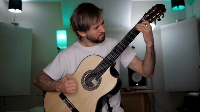 ATHLETIC THEME on CLASSICAL GUITAR! - Yoshi's Island смотреть онлайн