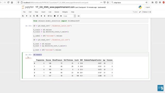 [4] Hyper Parameter Tuning: Mengoptimasi Parameter Algoritma KNN dengan GridSearchCV смотреть онлайн