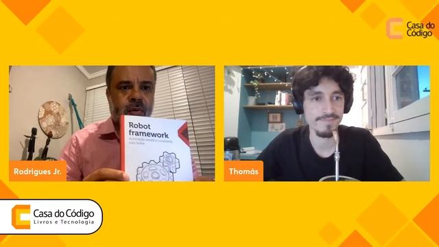 [Casa do Código] Live do Livro "Robot Framework" смотреть онлайн