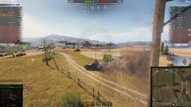Type 62 - 4 ФРАГА - 5,1К ДАМАГА World of Tanks смотреть онлайн