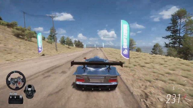 Mercedes-Benz AMG CLK GTR Forza Edition Driving Around Mexico | Logitech g29 - Forza Horizon 5 смотреть онлайн