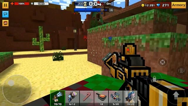 Food Weapons Clan Siege Battle Pixel Gun 3D смотреть онлайн